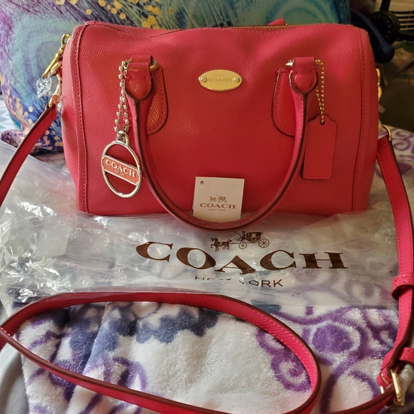 Coach Handbags - Authentic Pink Coach purse
